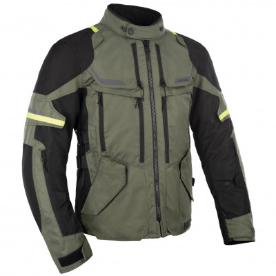 bunda Oxford Advanced Rockland Dry2Dry green khaki/black/yellow fluo