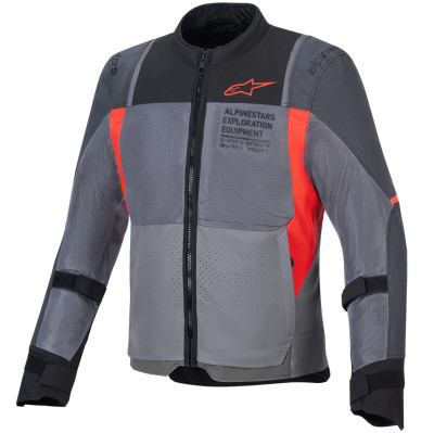 bunda Alpinestars ST-2 Air 2025 grey/dark grey/red