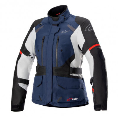 dámská bunda Alpinestars Stella Andes Drystar 2025 dark blue/black/light grey/red 