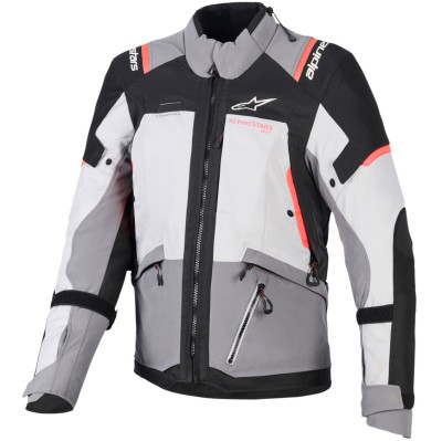 dámská bunda Alpinestars Stella Andes V4 Drystar tmavě  grey/light grey/black/red