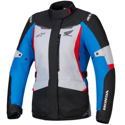 dámská bunda Alpinestars Stella ST-1 waterproof Honda 2025 grey/blue/black/red