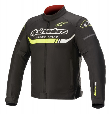 bunda Alpinestars T-SP S Ignition Waterproof black/yellow fluo