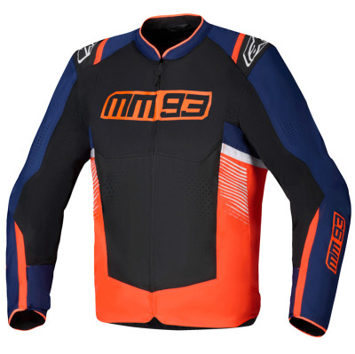 bunda Alpinestars T-SPS Air V2 MM93 2025 red fluo/blue/black/white