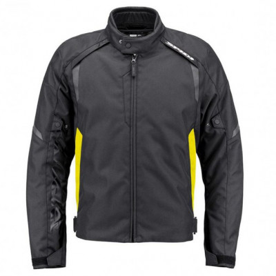 bunda Spidi Tek H2out black/yellow fluo