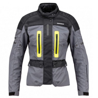 dámská bunda Spidi Traveler 3 Lady black/grey/yellow fluo