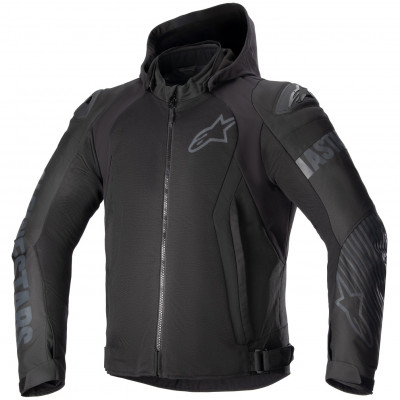 bunda Alpinestars Zaca Air Waterproof 2025 černá/černá