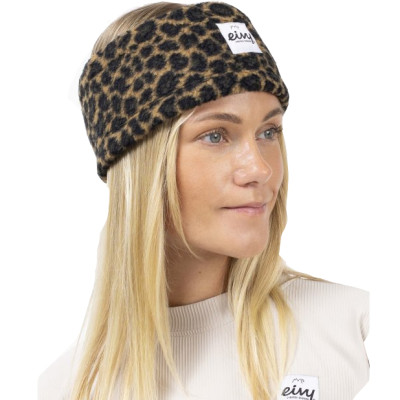 čelenka Eivy Throwback Sherpa Headband leopard