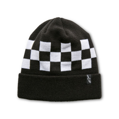 čepice Alpinestars Checked beanie black/white