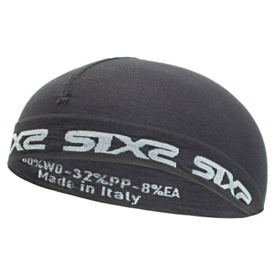 čepice pod přilbu Sixs SCX Merinos black