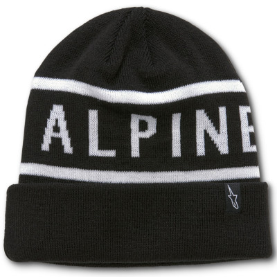 čepice Alpinestars Wordy Cuff beanie black/white