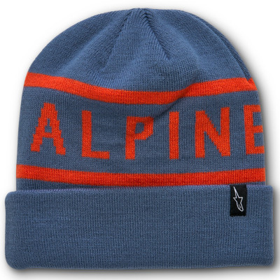 čepice Alpinestars Wordy Cuff beanie blue/red