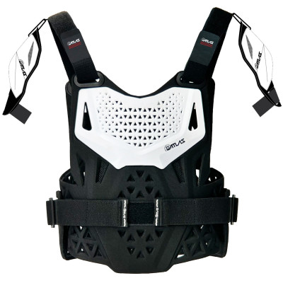 dětský chránič hrudníku + ramena atlas Charger PeeWee CE L1white