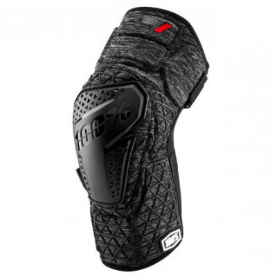 chrániče kolen 100% Surpass grey/black