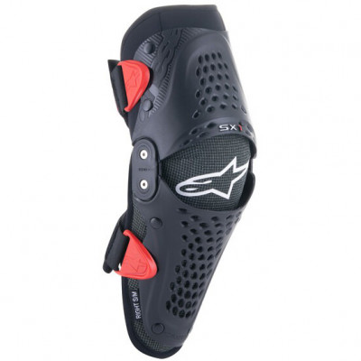 dětské chrániče kolen Alpinestars SX 1 Youth black/red