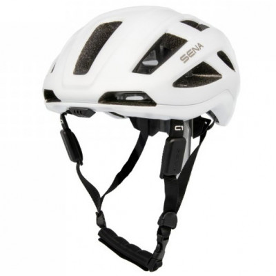 helma Sena C1 s headsetem matte white