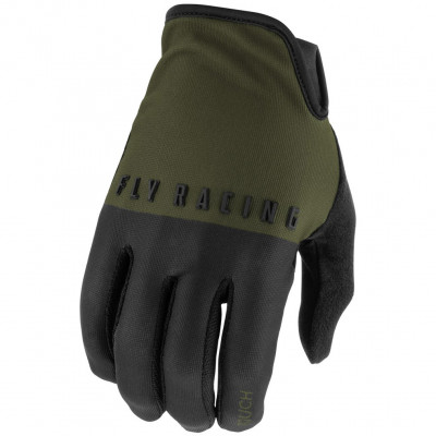 rukavice Fly Racing Media USA  green/black