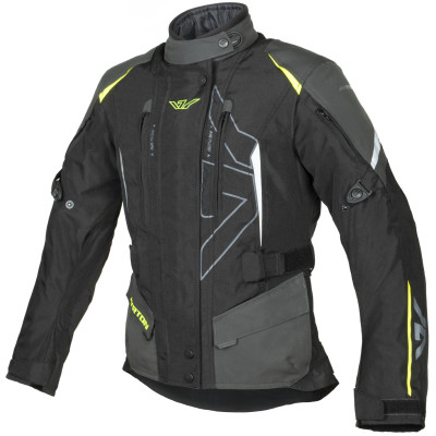 dámská bunda Ayrton Teressa II 2026 black/grey/yellow fluo