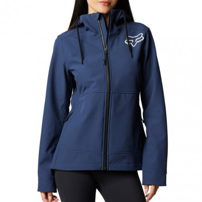 Dámská bunda Fox Pit Softshell Jacket Deep Cobalt