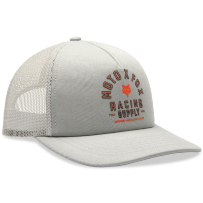dámská kšiltovka Fox W Local Racer Trucker OS Light Grey