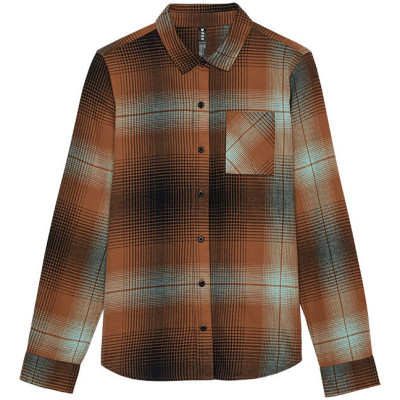 dámská košile Fox W Traildust Flannel Walnut