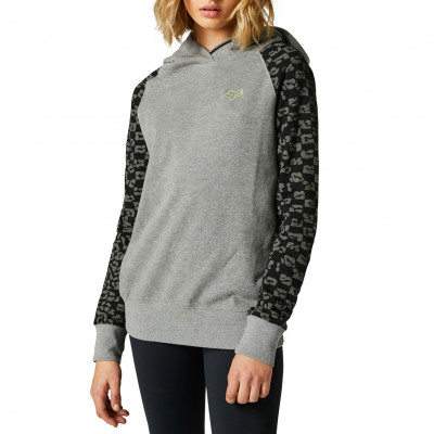 Dámská Mikina Fox Society pullover hoodie Heather Graphite