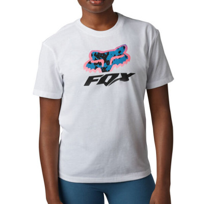 triko Fox Morphic Ss Tee White