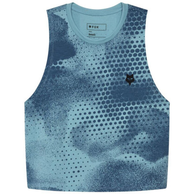 tílko Fox W Aop Biker Tech Tank Vintage Wash