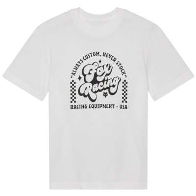 triko Fox W Never Stock Ss Tee White