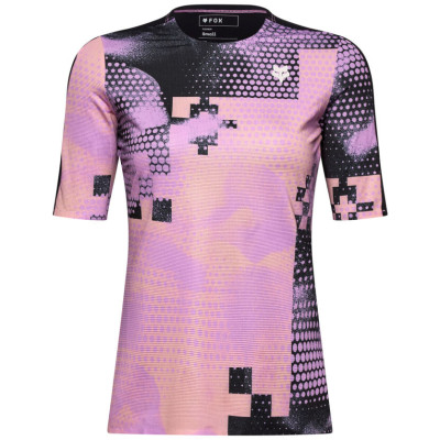 dámský dres Fox W Flexair Ascent Ss Pulse Dusty Rose