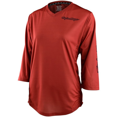 dámský dres s 3/4 rukávem Troy Lee Designs Mischief henna