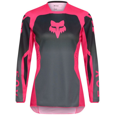 dámský dres Fox Wmns 180 Shield Jersey Black/Pink
