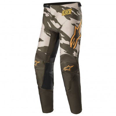 Dětské kalhoty Alpinestars Racer Tactical green/sand camo/mandarine