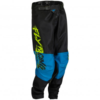 Dětské kalhoty Fly Racing Kinetic Khaos 2023 hi-vis/black/blue