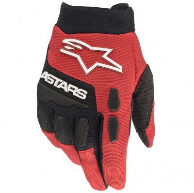 Dětské rukavice Alpinestars Full Bore 2022 red/black