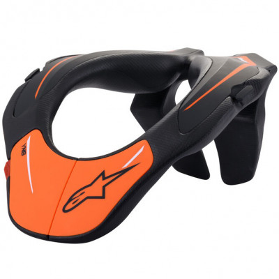 Dětský krční chránič Alpinestars Neck Support black/orange