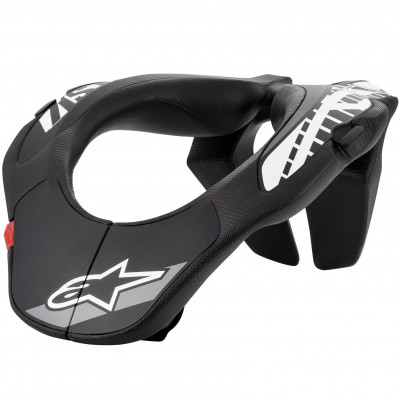 Dětský krční chránič Alpinestars Neck Support black/white