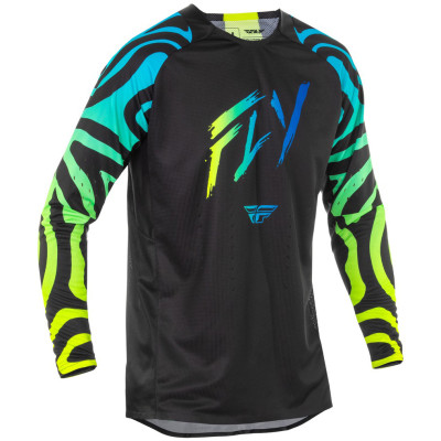 dres Fly Racing Evolution 2025 black/blue/hi-vis
