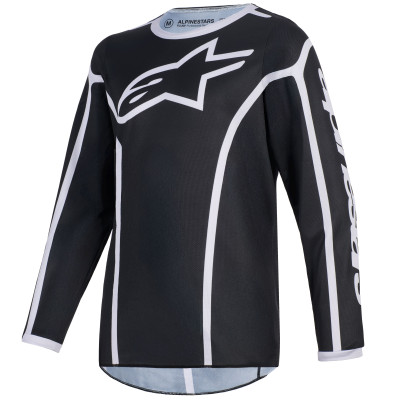 dětský dres Alpinestars Fluid Apex youth 2026 black/grey
