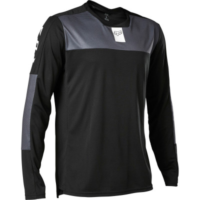 Dres Fox Defend Ls Jersey Foxhead Black