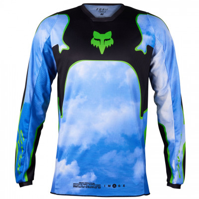 Dres Fox Racing 180 Atlas Jersey 2024 Black/Green