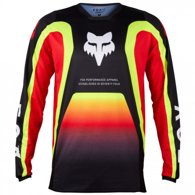 Dres Fox Racing 180 Ballast Jersey 2024 Black/Red