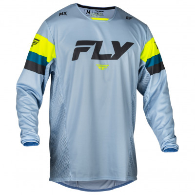 dres Fly Racing Kinetic Prix USA 2024 grey/grey/hi-vis