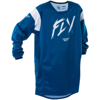 dětský dres Fly Racing Kinetic Stoke 2025 blue/white