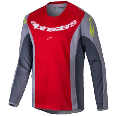 dětský dres Alpinestars Racer Melt 2025 red/grey