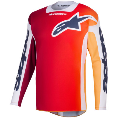 dres Alpinestars Racer Portl 2026 red/orange/light grey