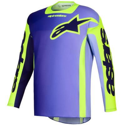 dres Alpinestars Racer Portl 2026 purple/yellow fluo