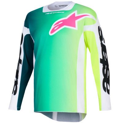 dres Alpinestars Racer Portl 2026 green/white/black