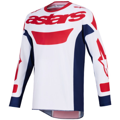 dres Alpinestars Racer Riway 2026 white/blue/red