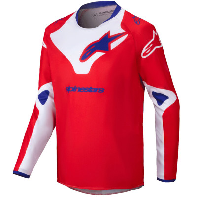 dětský dres Alpinestars Racer Veil 2025 red/white