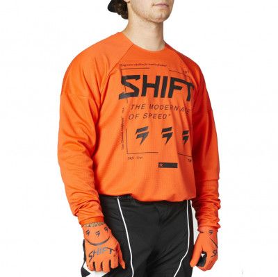 Dres Shift White Label Bliss Jersey Blood 2021 Orange